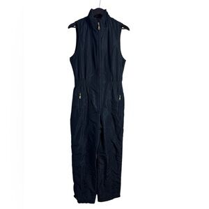 Vintage Retro Couloir Metropolis Sleeveless High Neckline Skie Suit